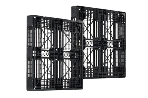 1100 x 1100mm One Way Export Plastic Pallets 1100 x 1100mm One Way Export Plastic Pallets Manufacturers in Bangalore