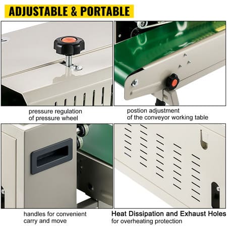 Continous Band Sealing Machine
