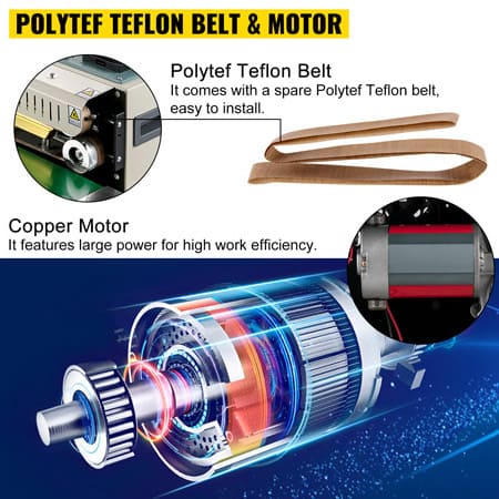 Heavy Duty Horizontal Continuous Band Sealer