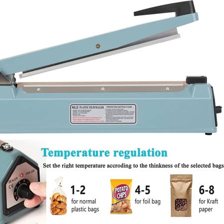 8 Inch Impulse Hand Sealing Machine in Bangalore
