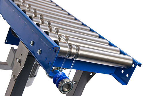 Lineshaft Driven Roller Conveyor Lineshaft Driven Roller Conveyor Manufacturers in Bangalore