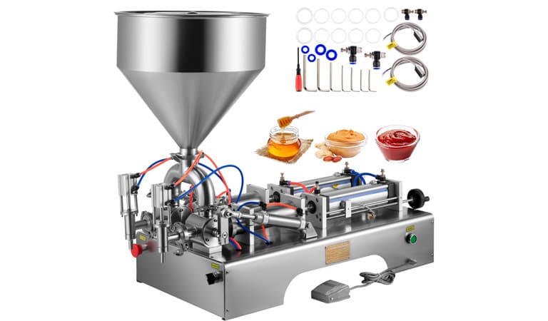 Double-Nozzle Paste Filling Machine 100-1000ML in Bangalore