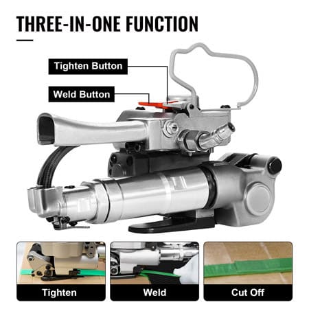 Pneumatic PET Strapping Tool